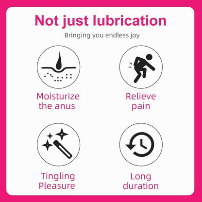 Anal Lube Applicator Set, 5 Pre-Filled Pleasure Gel