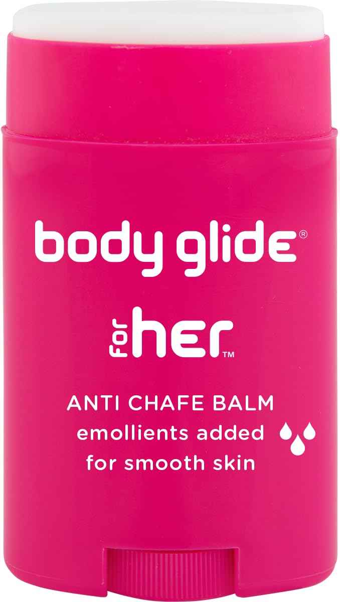 Body Glide For Her Anti Chafe Balm - Chafing stick with added emollients - Great for dry
