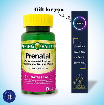 Prenatal Multivitamin/Multimineral for Pregnant and Nursing Women Dietary Supplement