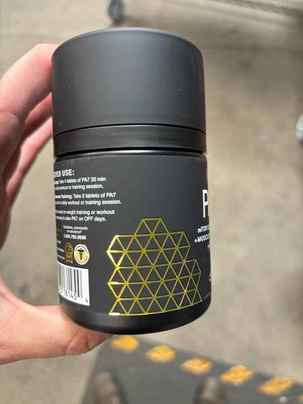 HPN PA(7) Phosphatidic Acid Muscle Builder Top Natural Muscle Builder - Boost mTOR - Build Mass and Strength from Your Workout - 10 Day Supply - Mediator phosphatidic acid with L-leucine supports protein synthesis, lean muscle and strength from training