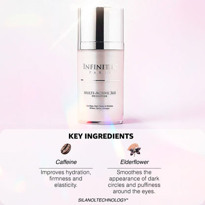 Infinitek Paris Multi-Active Collagen Eye Cream - Anti-Aging & Dark Circles (15ml)