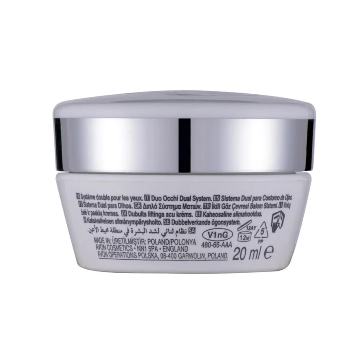 Avon ANEW Brightening Dual Eye System - Dual-Chamber Eye Cream & Gel for Dark Circles & Lifting