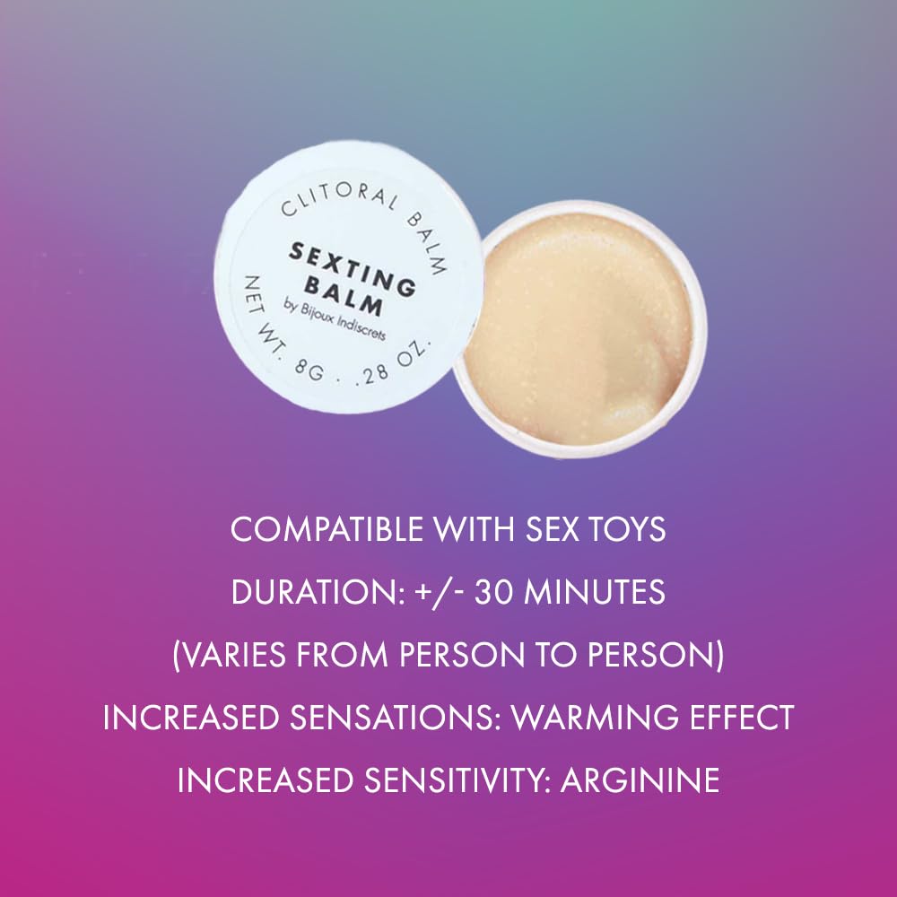 Bijoux Indiscrets Sexting Balm, Tingling Clitoral Arousal Sensitizer