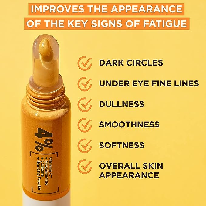 Garnier Brightening Eye Cream - 4% Vitamin C + Niacinamide (15ml)