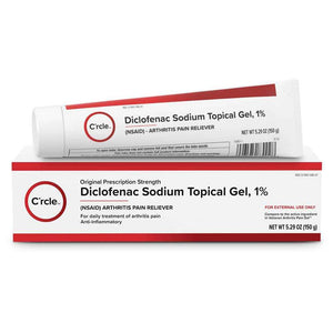 Diclofenac Sodium Gel 1% 150g Effective Arthritis Pain Reliever - Prescription Strength Anti-Inflammatory Gel - Extra Strength Arthritis Cream for Daily Use - Get Over-The-Counter Relief(1Pack)