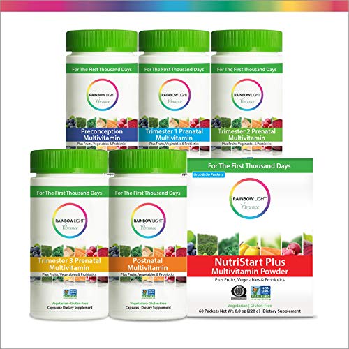 Rainbow Light Vibrance Trimester 3 Prenatal Multivitamin – 60 Count