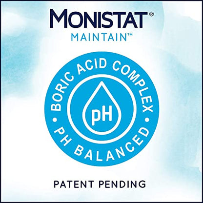 Monistat Boric Acid Feminine Cleanser, Fragrance Free Feminine Wash, 16 Fl Oz, 1 Pack