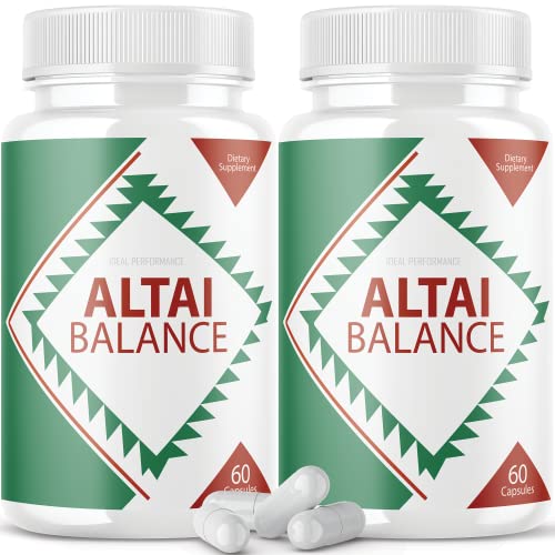 IDEAL PERFORMANCE (Official) Altai Balance Support Formula Pills Supplement (2 Pack)