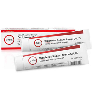 Diclofenac Sodium Gel 1% 150g Effective Arthritis Pain Reliever - Prescription Strength Anti-Inflammatory Gel - Extra Strength Arthritis Cream for Daily Use - Get Over-The-Counter Relief(1Pack)