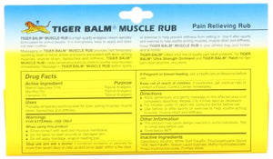 Tiger Muscle Rub Topical Analgesic Cream 2 Ounces (57 g) (Pack of 4) Tiger BalmBuy Supplements Australia