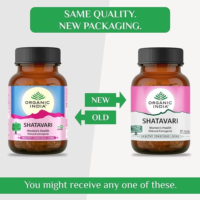 Shatavari - 60 Capsules Bottle