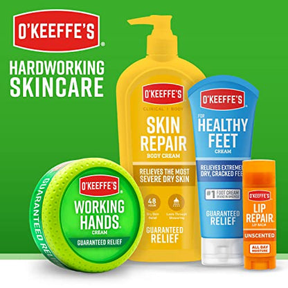 O'Keeffe's for Healthy Feet Foot Cream, 3.0 Ounce Tube and O'Keeffe's for Healthy Feet