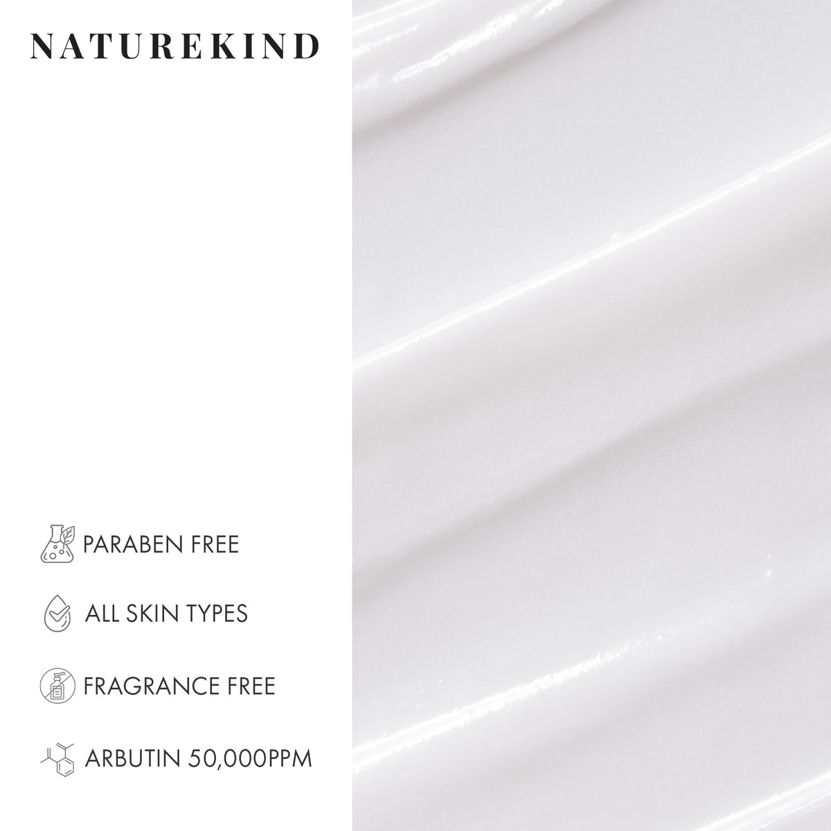 NATUREKIND Hyaluron Lifting Eye Cream - 5% Arbutin & Hyaluron (15ml)