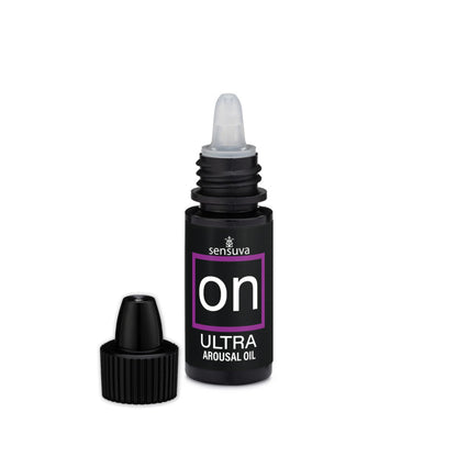 Sensuva On Arousal Oil for Her- Ultra Intensity - Long Lasting Over 50 Applications - Satisfying & Stimulating Tingling Sensation, 5 ml