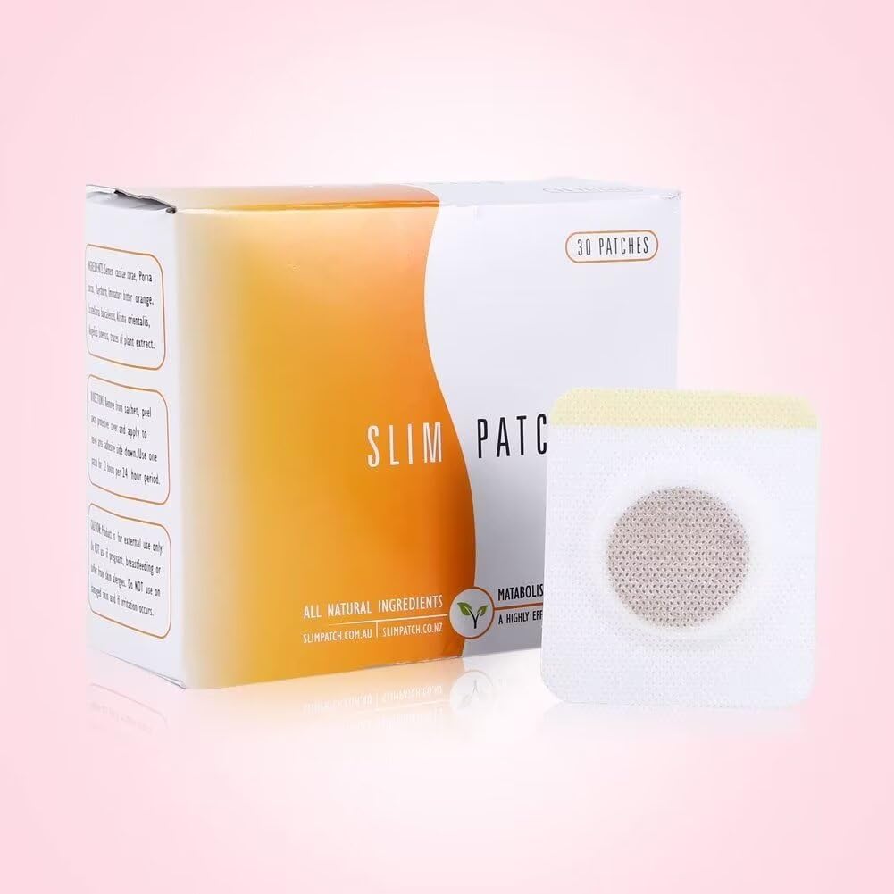 100 Pack_Effective_Ancient_Belly_Pellet_Slim_Patches_Magnet_Navel_Sticker_100%_Natural