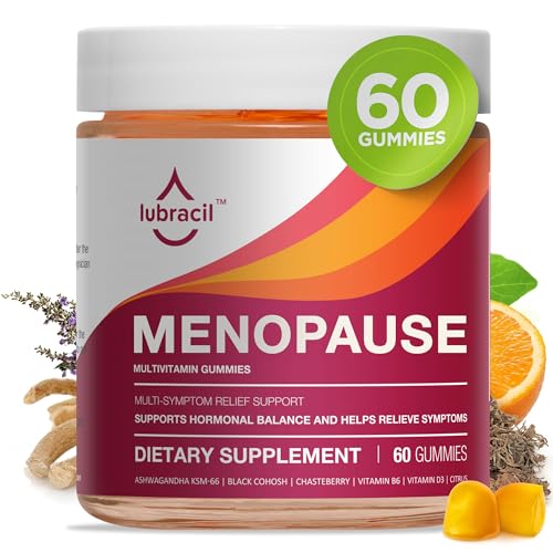 Lubracil - Menopause Gummies - Women's Natural Hormone-Free Daily Dietary Supplement