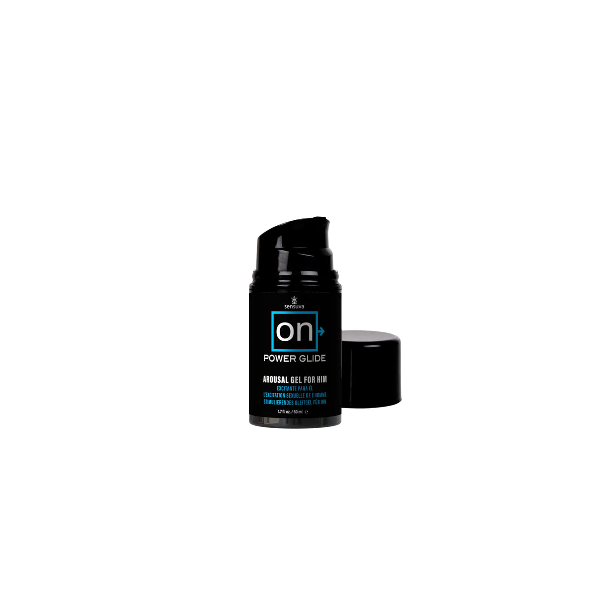 Sensuva On Power Glide for Him, Stimulating Arousal Gel for Men, Sexual Enhancer, Sex Enhancements for Male Sensation Gel, Tingling Sexual Enhancement for Penis Pleasure,USA (1.7 Fl. Oz.)