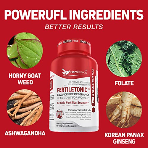 Fertility Supplements for Women to Help Pregnancy & Better Conception + Prenatal Vitamins