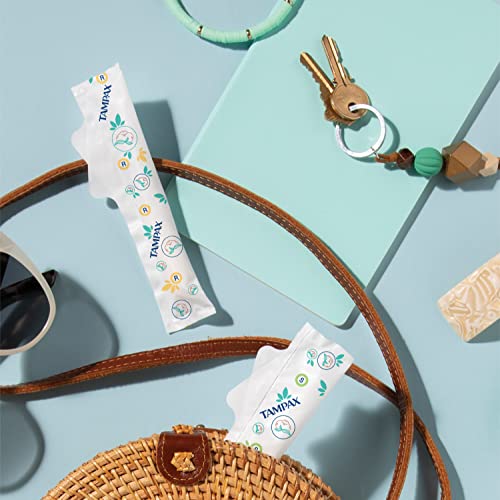 TAMPAX Pure 100% Organic Cotton Core Super Absorbency Tampons - 24 ct