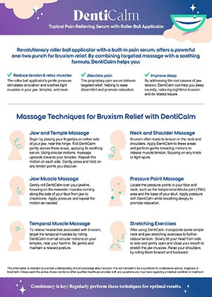 nfuse DentiCalm Soothing Pain Relief for Teeth Grinding and Jaw Clenching (Bruxism), for Jaw, Head and Neck Pain, Stiffness and Tension, Nightguard Discomfort Relief, 0.47 OZ nfuseBuy Supplements Australia