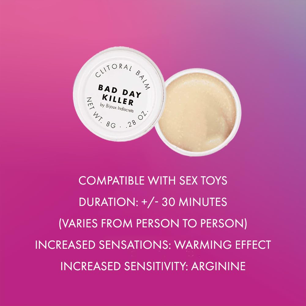 Bijoux Indiscrets Bad Day Killer Cooling Clitoral Balm, Clit Sensitizer