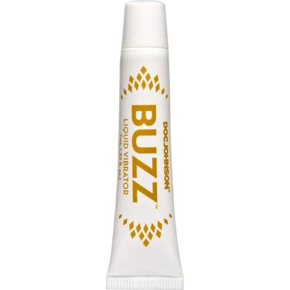 Doc Johnson Buzz Liquid Vibrator - Intimate Arousal Gel - Designed to Enhance a Woman's Sexual Sensations, Arousal, and Pleasusre - Gel Stays Where You Want It - 7 ml (0.23 fl. oz.)
