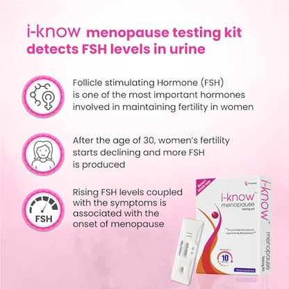 Shiv Menopause Testing kit | for Women Facing Menopause Symptoms Like hot Flashes, Night Sweats