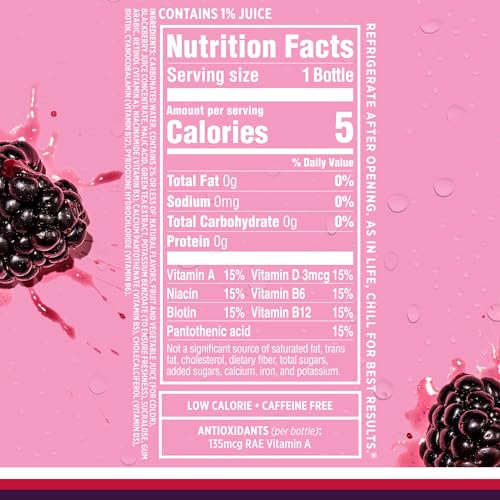 Sparkling Ice, Black Raspberry Sparkling Water, Zero Sugar Flavored Water, with Vitamins