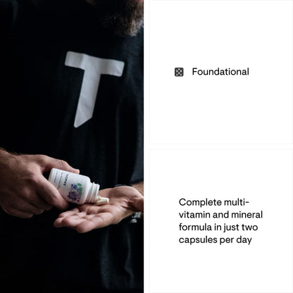 THORNE Basic Nutrients 2/Day - Comprehensive Daily Multivitamin with Optimal Bioavailab