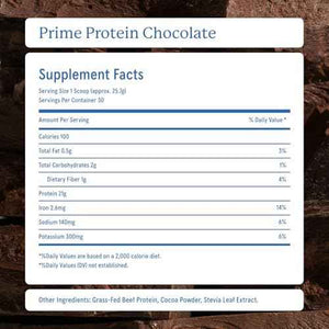 Equip Foods Prime Protein Powder Peanut Butter & Prime Protein Powder Chocolate