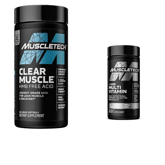 MuscleTech Clear Muscle Post Workout Recovery | Muscle Builder for Men & Women