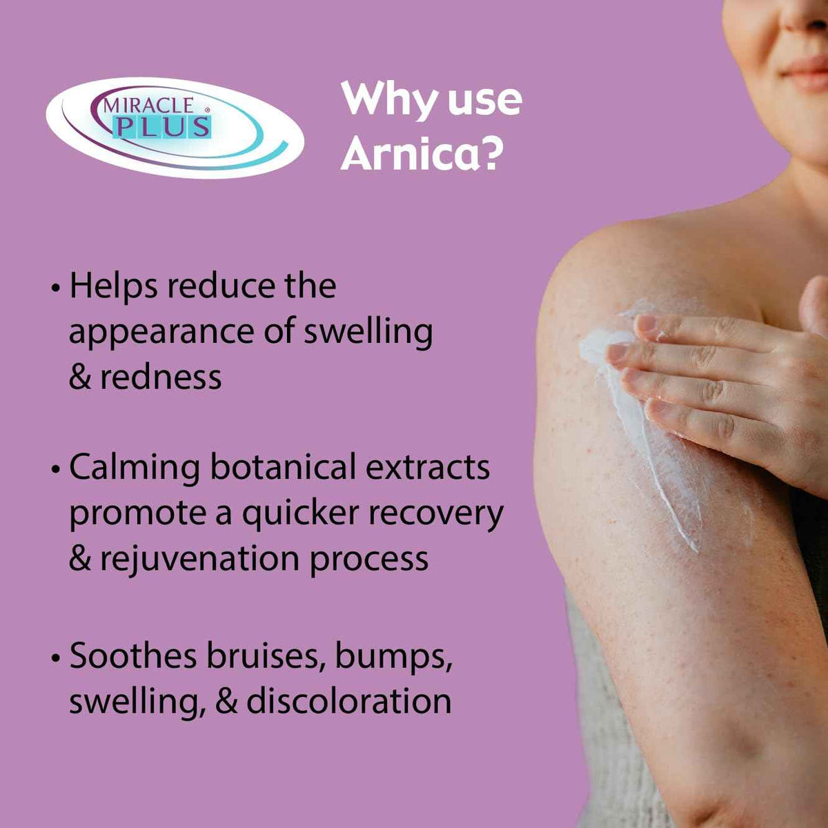 Arnica Gel, Vitamin K Cream, Skin Care - Moisturizing Bruise Formula With Horse Chestnut, 2-Pack