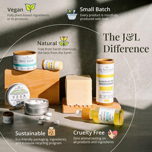J&L Naturals Muscle Rub | Cream for Achy + Sore Muscles, Joints, Back, Knees, Shoulders | Soothing & Nourishing | Vegan, Sustainable, Cruelty Free, Natural, Made in US (1-Pack) J&L NaturalsBuy Supplements Australia