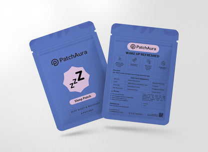 PatchAura Sleep Wellness Patch – Nightly Relaxation & Comfort Support Patch – Convenient Bedtime Routine – 30 Count