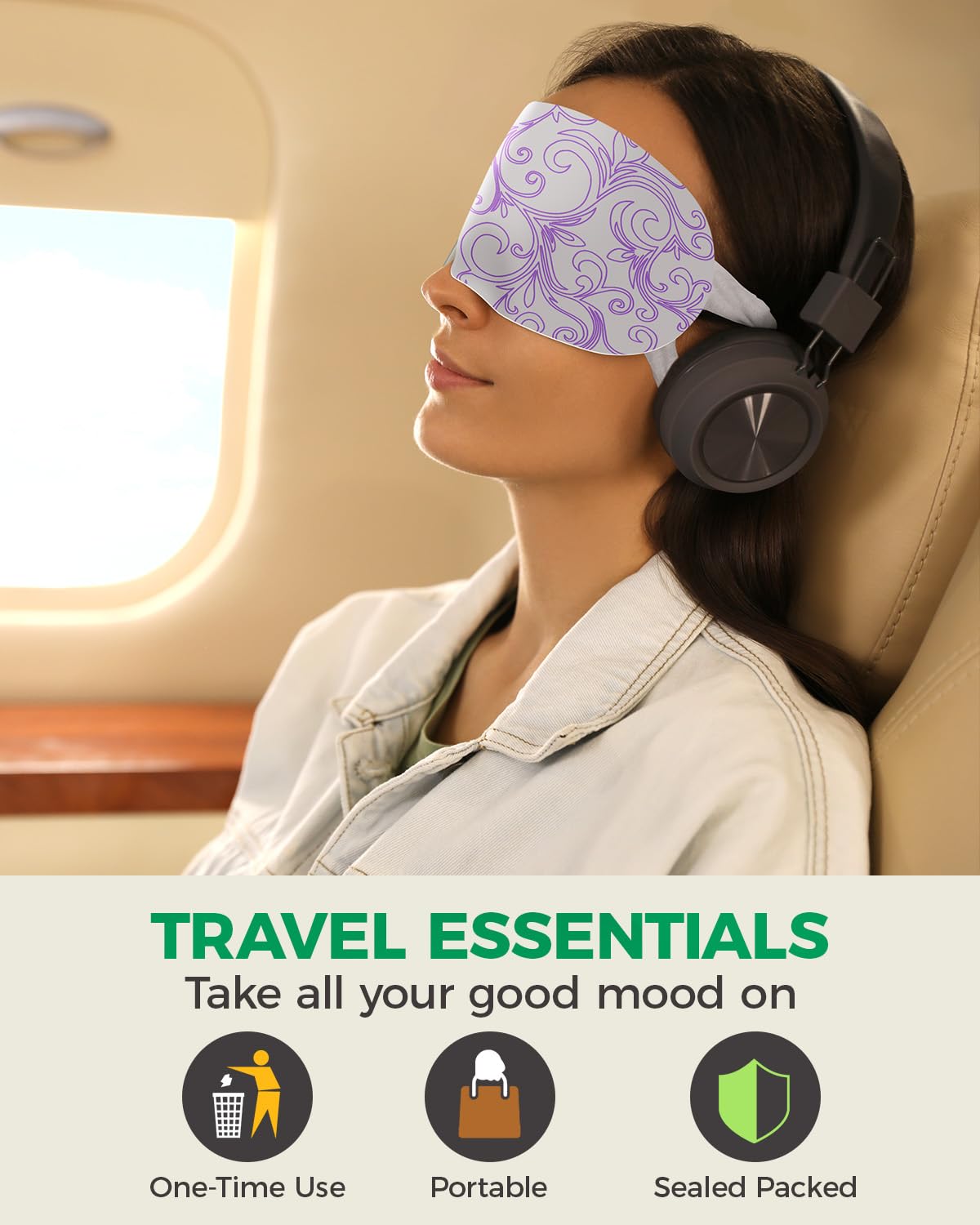 ProCIV Steam Eye Masks (20-Pack) – 4 Flavors Self-Heating Warm Compress for Dry Eyes, Fatigue & Dark Circles | Disposable Moist Heated Sleep Mask