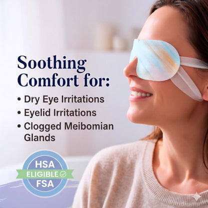 FACEMOON Self Heating Steam Eye Masks - Unscented (16 Packs)