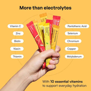 KEY NUTRIENTS Multivitamin Electrolyte Packets, No Sugar Variety Pack, 30ct