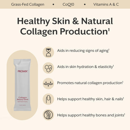 ProMix Nutrition Collagen Beauty Elixir (30 Sticks) - Watermelon (Dark Cherry)