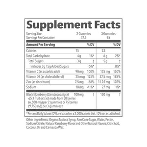 Clinical Immunity - Quick-Start - Immune System Support - Rapid Immunity Response - Boosts Antibodies, B + T + NK Cells, Neutrophils & Macrophagens - Black Elderberry & Pre + Probiotics - 60 Capsules