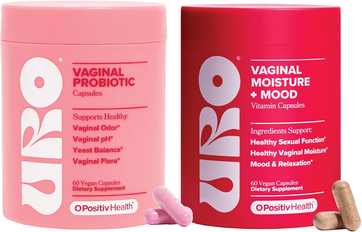 O Positiv URO Wet & Wild Bundle - Vaginal Probiotic & Moisture + Mood