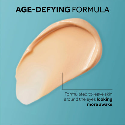 No7 Protect & Perfect Intense Advanced Eye Cream (0.5 fl oz) - Anti-Aging Treatment with Hyaluronic Acid & Shea Butter