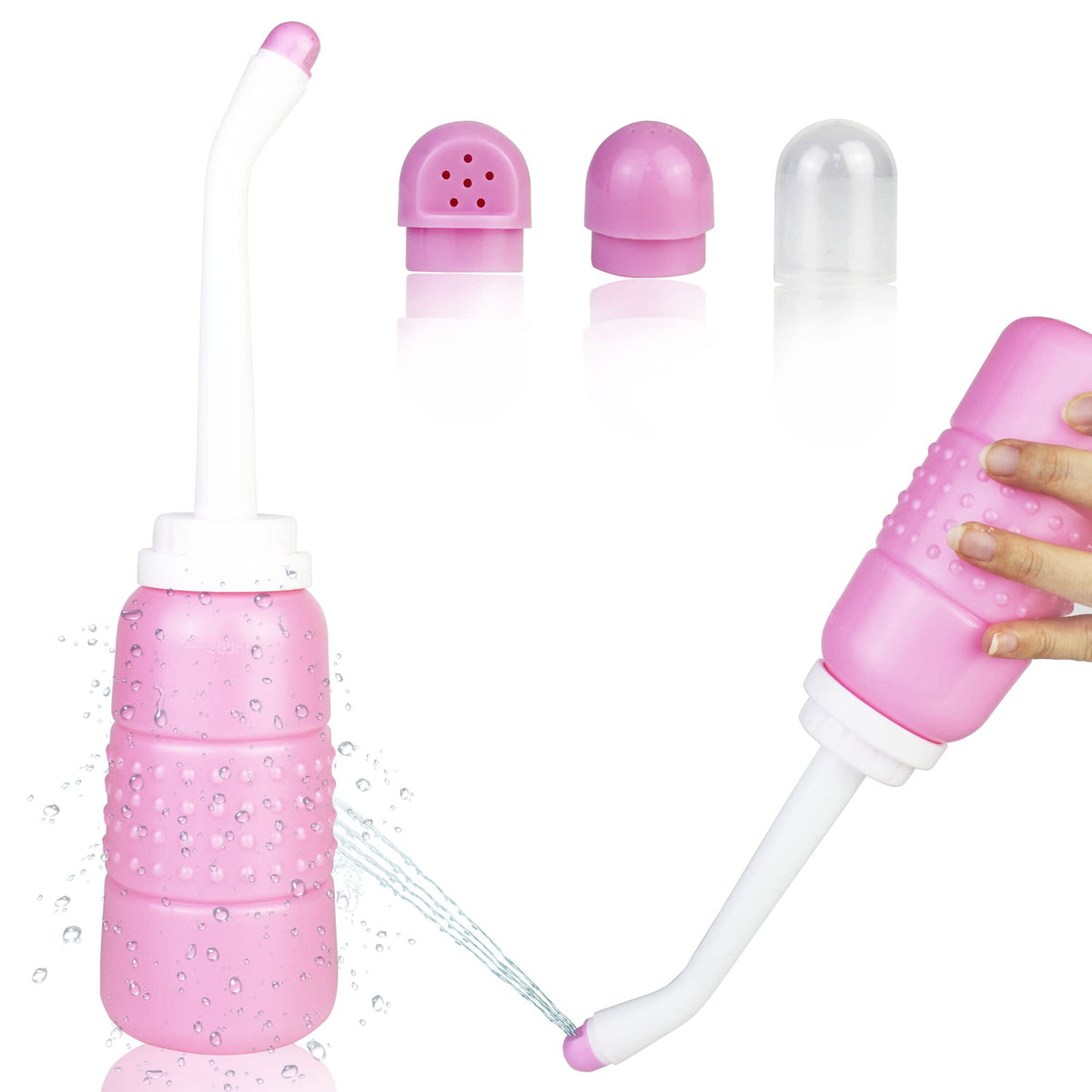 TopQuaFocus 12oz Perineal Bottle for Postpartum Care Portable Travel Peri Sprayer Bidet Postpartum