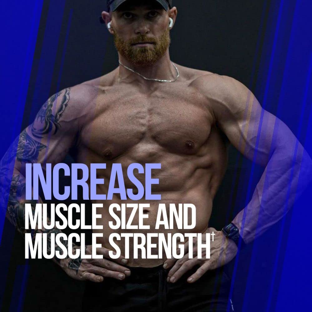 ALPHA LION Gains Candy, Supplement Pills that Support Weight Loss, Appetite Suppressant, Keto-Diet Friendly, Decrease Body Fat, Upgrade Energy & Workout Performance, 60 Capsules (MitoBurn)