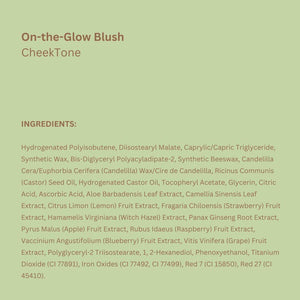 Pixi On-the-Glow Blush Stick in CheekTone, pH Reactive Hydrating Tinted Moisture Stick for Cheeks and Lips with Ginseng, Aloe Vera and Fruit Extracts, Twist-Up Design, Paraben-Free, 19g / 0.6 oz PixiBuy Supplements Australia