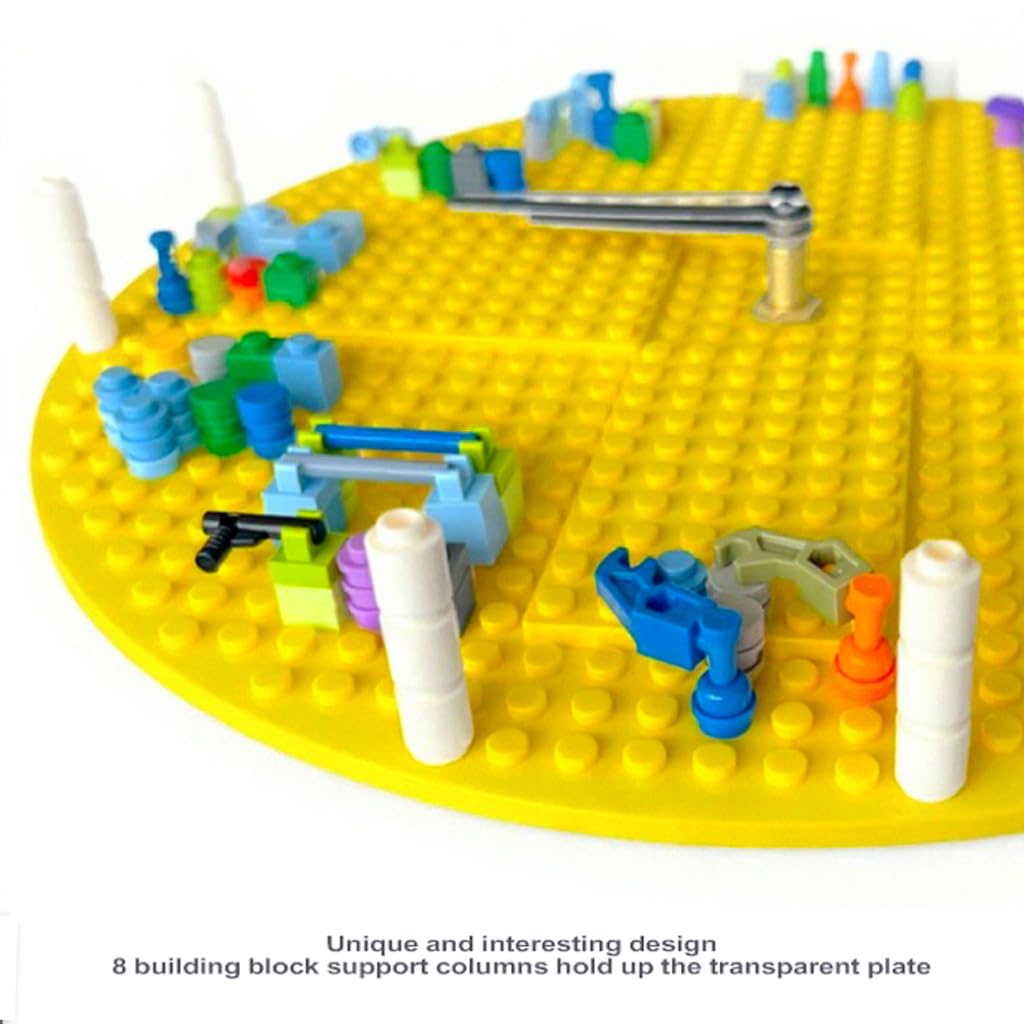 STEM Building Blocks Toy for Boys ages 6-12, DIY Educational Brick Kit