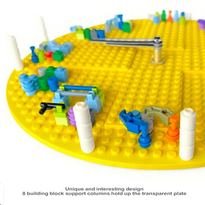 STEM Building Blocks Toy for Boys ages 6-12, DIY Educational Brick Kit