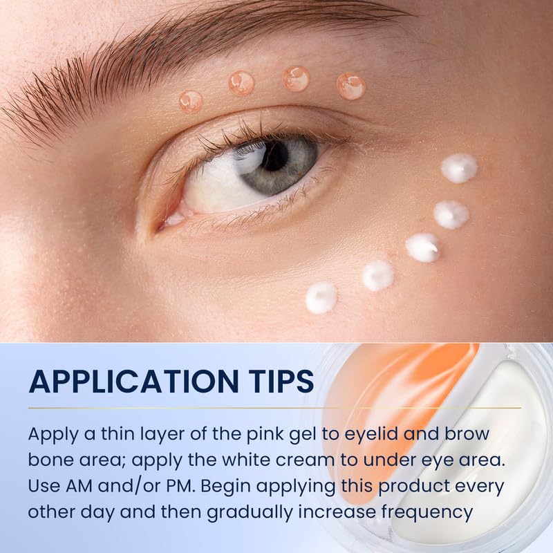 SKIN ULTIMA Dual Eye Cream - Advanced Retinol & Peptides for Dark Circles & Wrinkles (20ml)