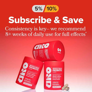 URO Women’s Probiotic - Vaginal, Gut & Skin - 20B+ CFUs - 30-Day Supply