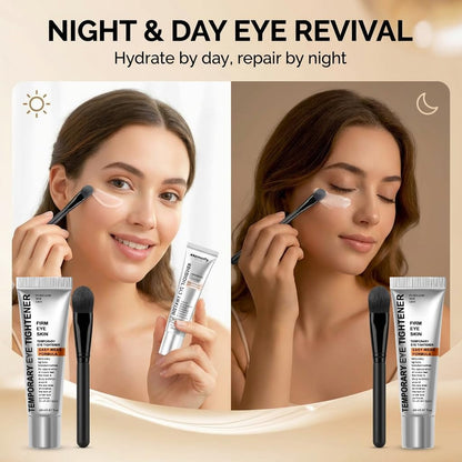 Fuputo Perfection Eye Tightener Cream - Instant Firming & Lifting (2PCS with Brushes)