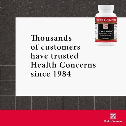 Health Concerns Power Mushrooms - Immune System & Natural Energy Support - Adaptogenic Mushroom Supplement with Reishi, Tremella, Maitake, Poria - Traditional Chinese Herbal Supplement - 90 Capsules